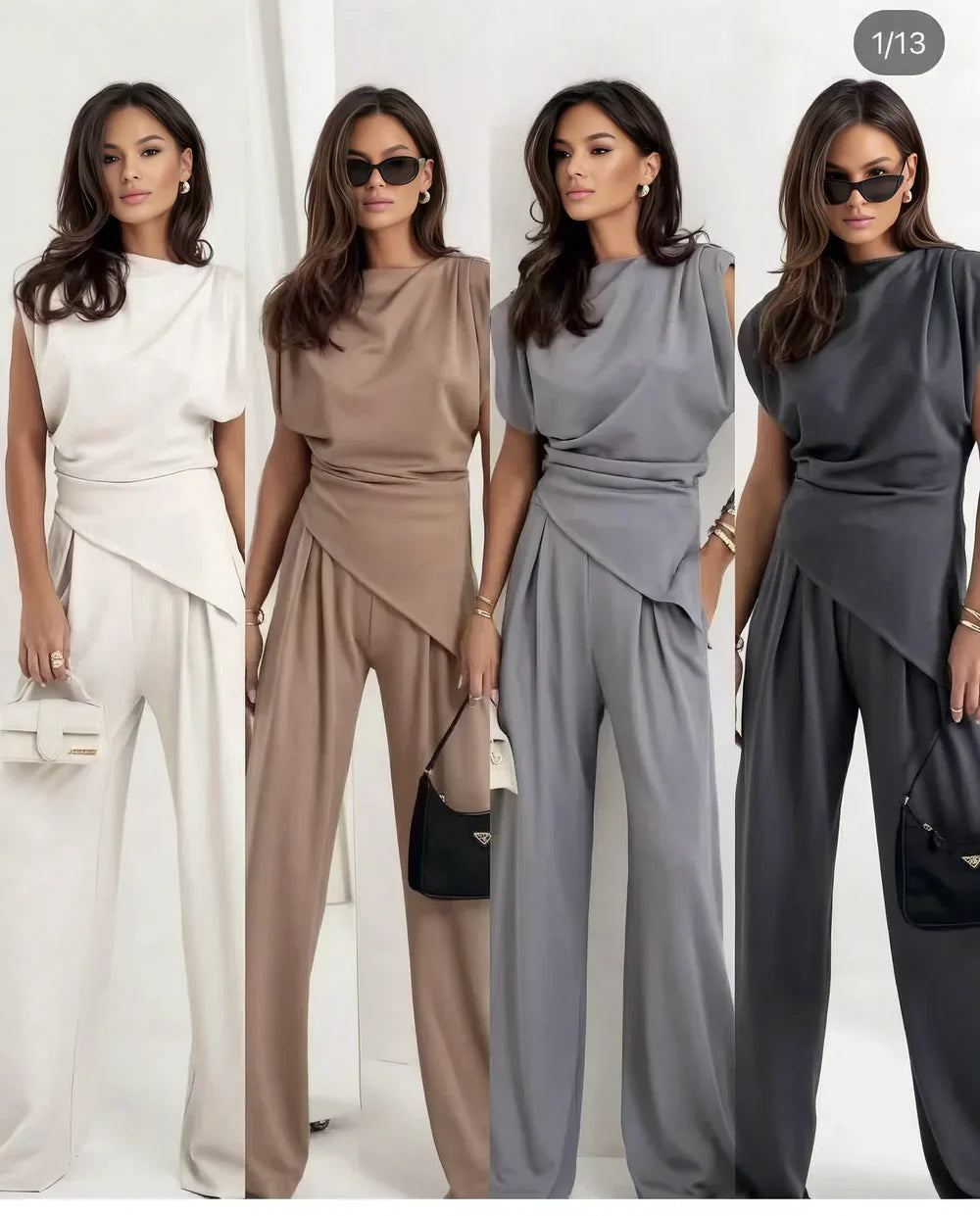 Mona | Completo Chic Senza Maniche