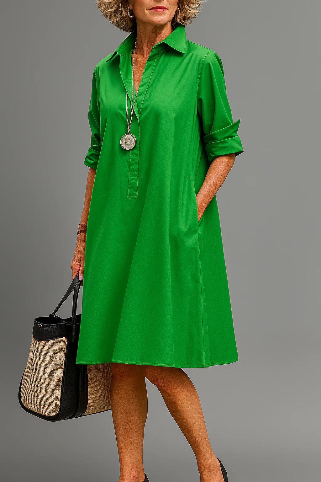 Annamarie™ | Vestito Midi Comodo