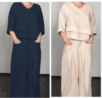 Noa | Completo Minimalista Ampio in Due Pezzi