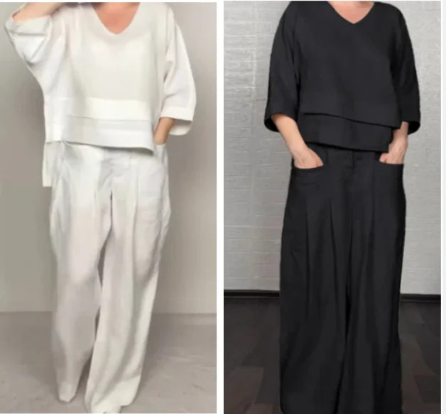Noa | Completo Minimalista Ampio in Due Pezzi