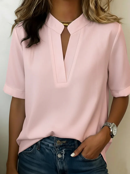 Lunvessa | Camicia a Maniche Corte Relaxed