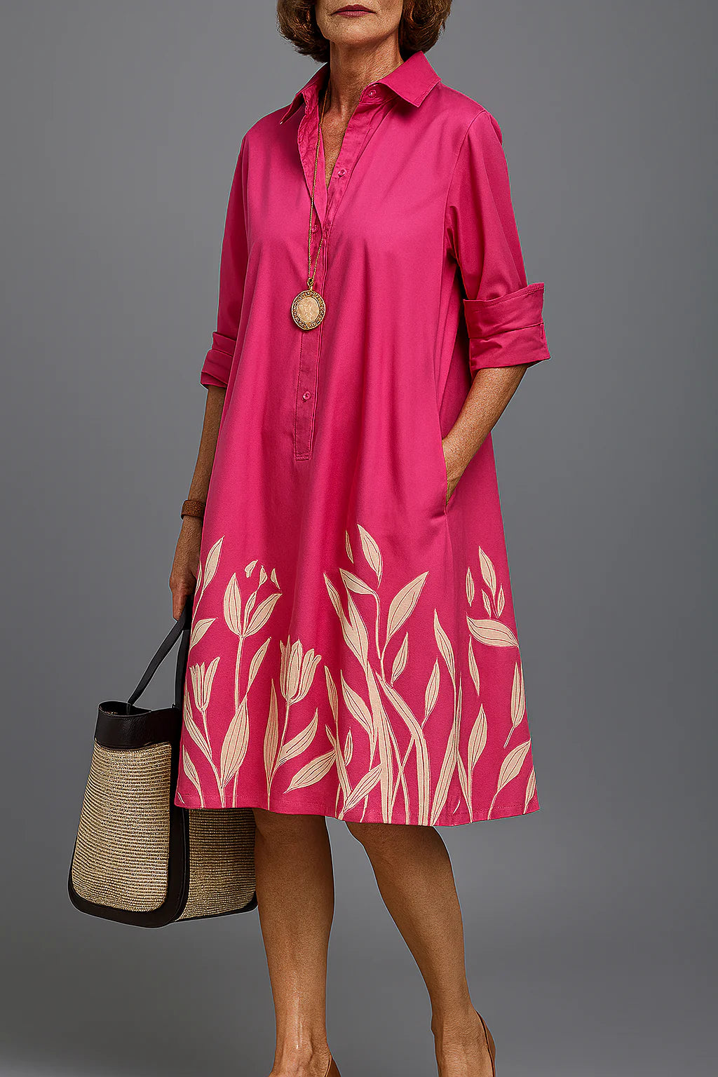 Annamarie™ | Vestito Midi Comodo