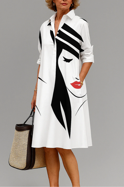 Annamarie™ | Vestito Midi Comodo