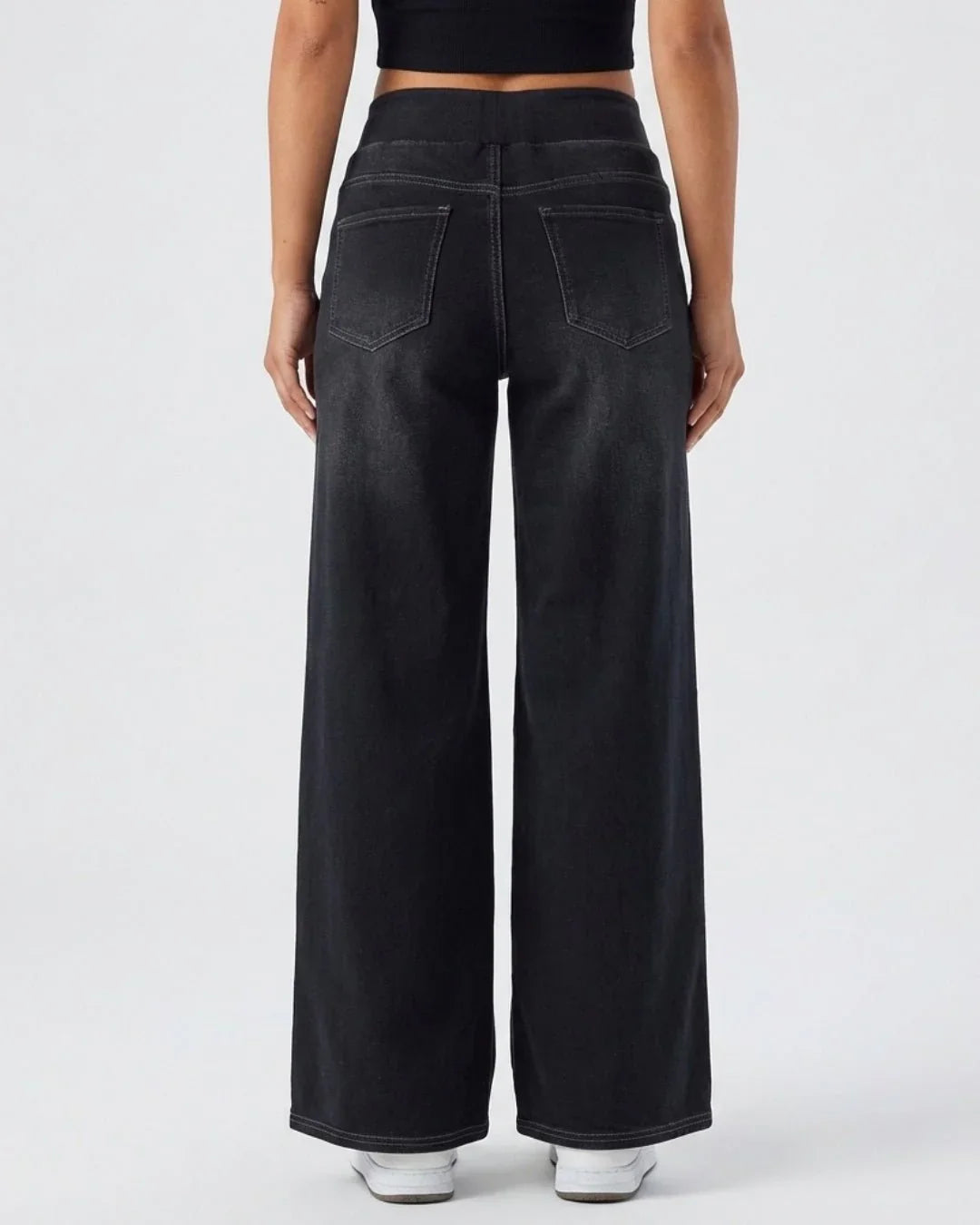 Easy Fit Jeans Nero