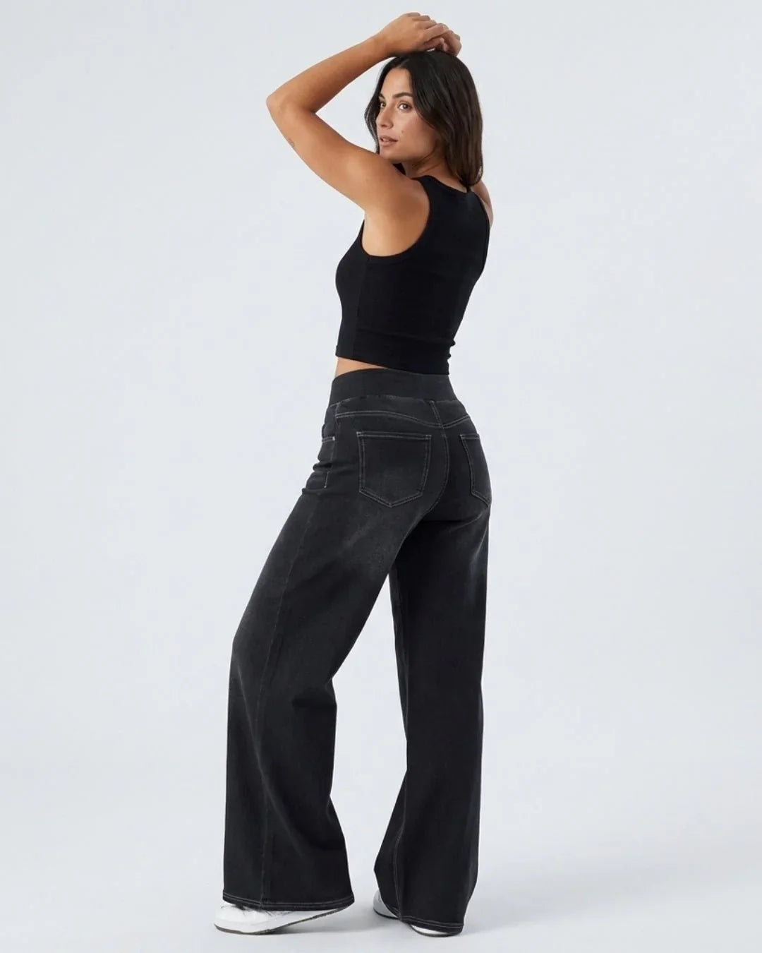 Easy Fit Jeans Nero