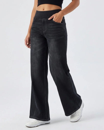 Easy Fit Jeans Nero