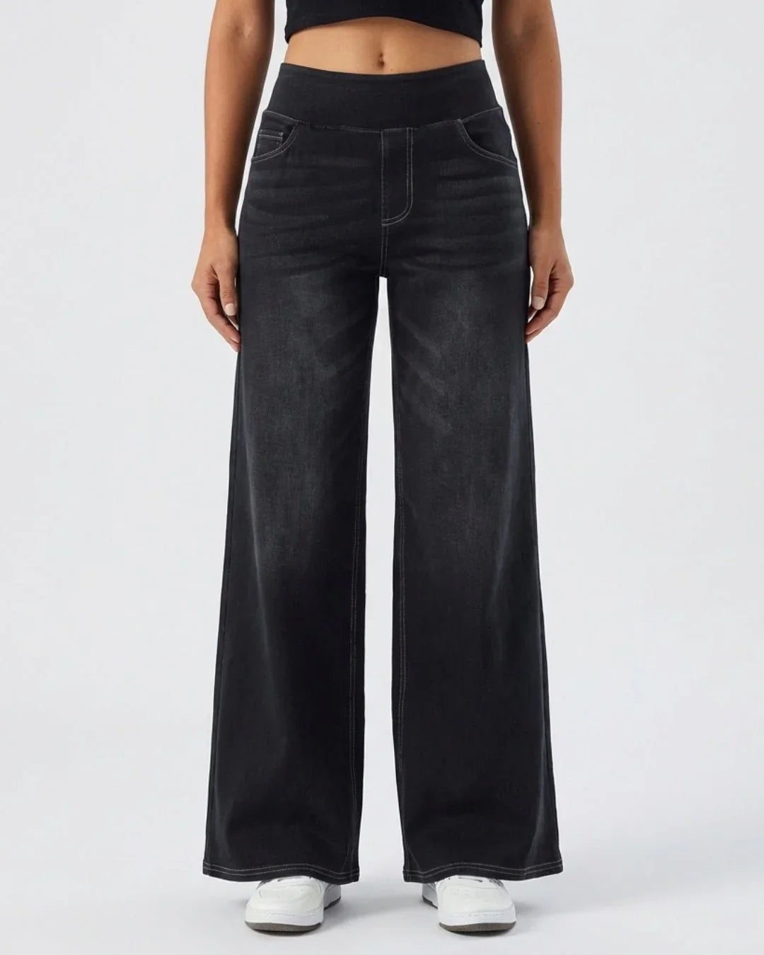 Easy Fit Jeans Nero